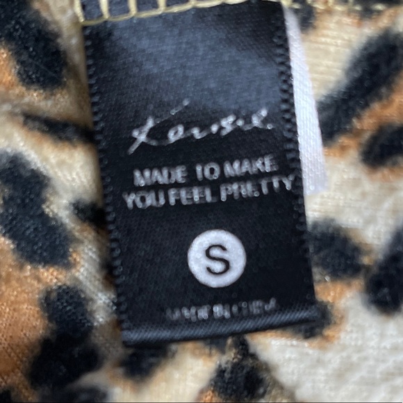 Kenzie Leopard Fleece 2 pc pajamas size Small - Picture 4 of 6